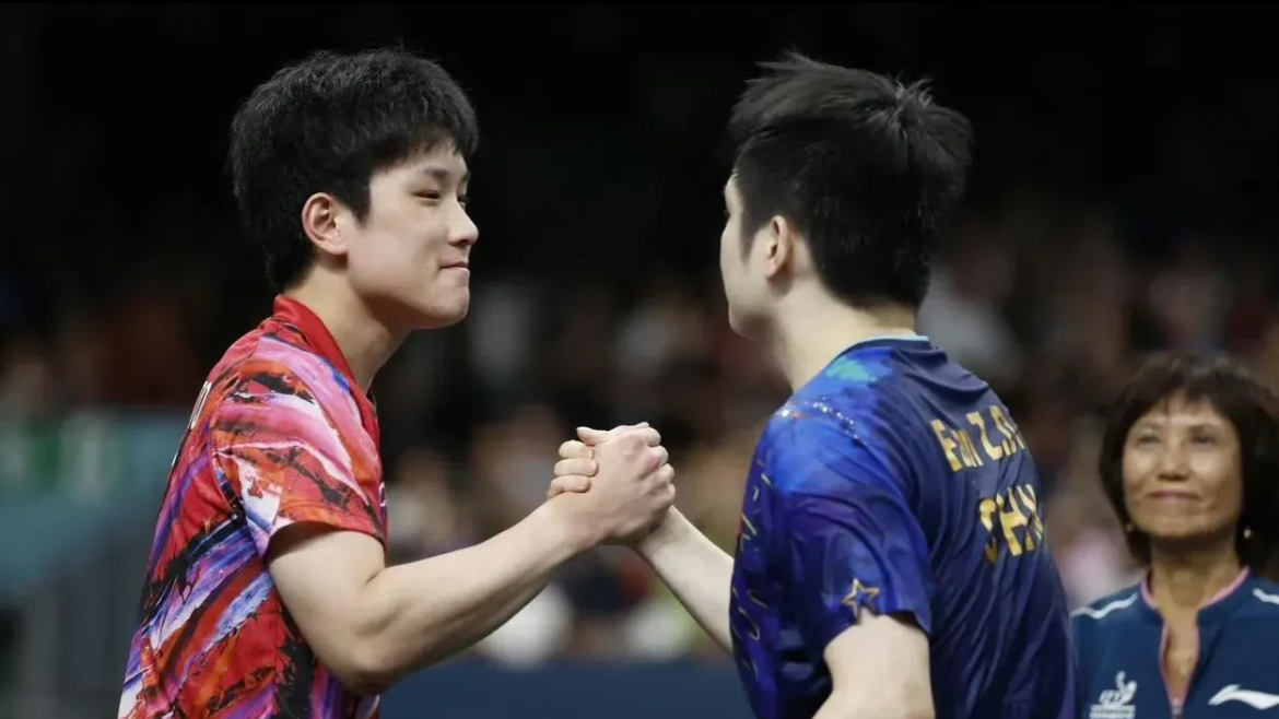 奥地利队险胜波兰队，张本智和高光表现